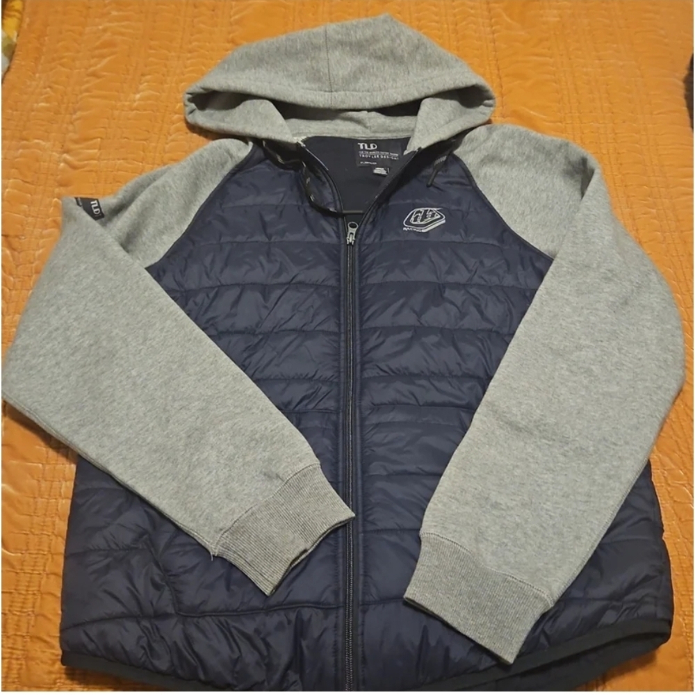 TLD Men's Navy and Gray Lightweight Jacket